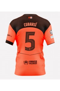 Fotbalové Dres Barcelona Pau Cubarsi #5 Třetí Oblečení 2025-26 Krátký Rukáv